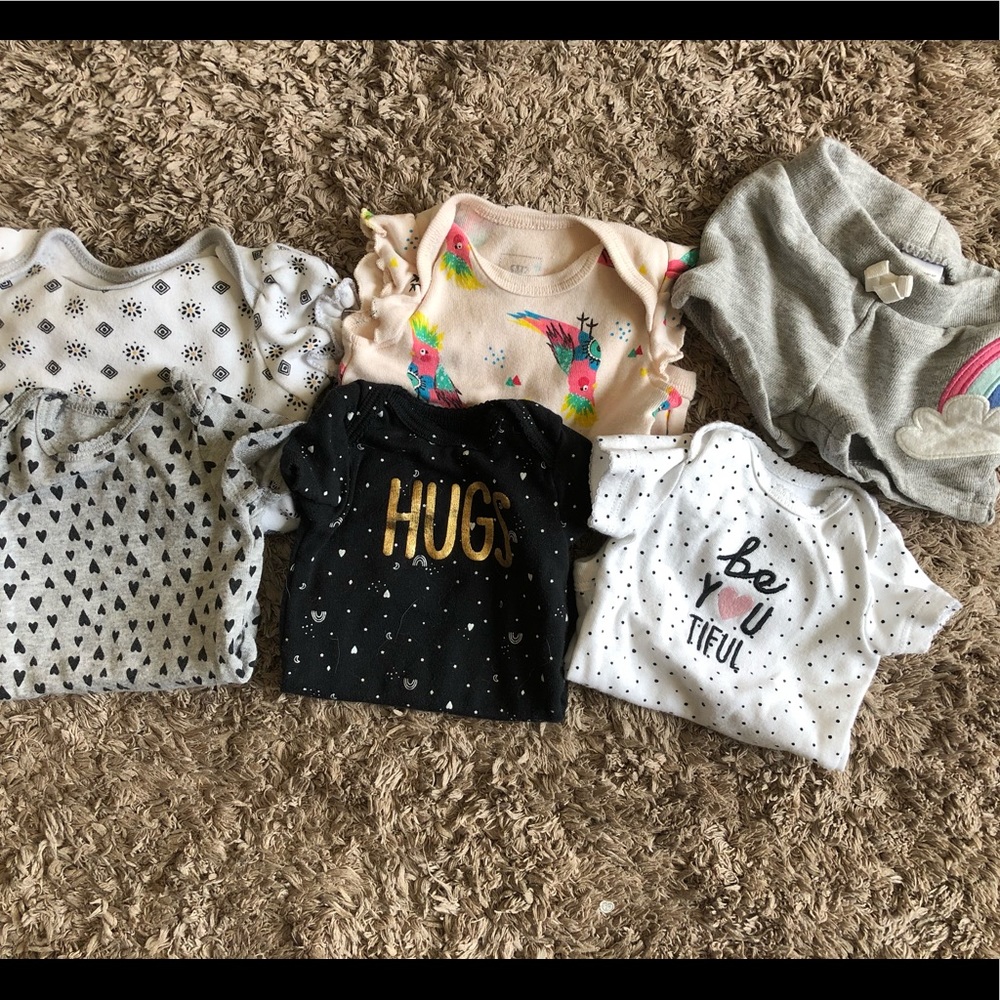Newborn baby girl bundle